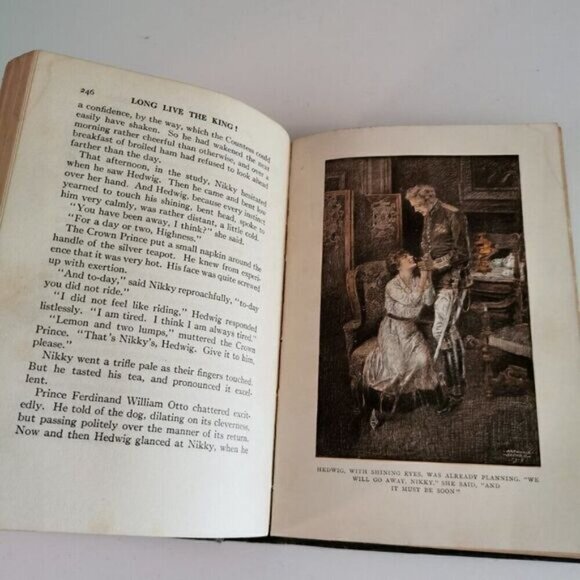 1917 Long Live the King by Mary Roberts Rinehart Antique Mystery Novel 1st Ed - Picture 9 of 9